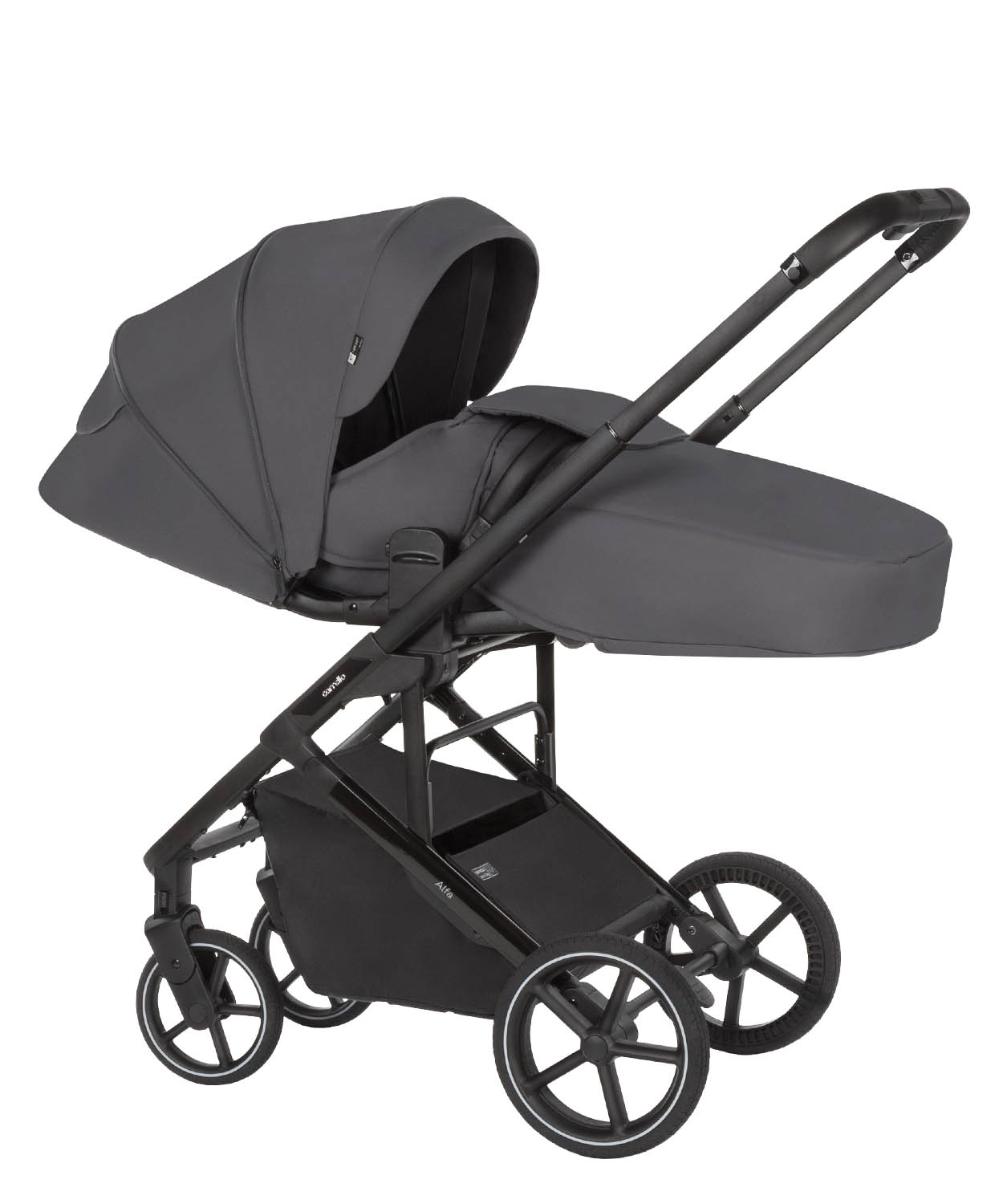 Универсальная коляска Alfa 2 в 1 2026 Максимальная нагрузка на прогулочный модуль - 22 кг.